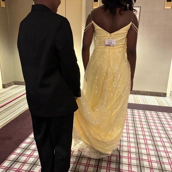 Pageant Dress daffodil color - Picture 2 of 2